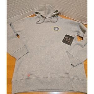 Grundens Dark Seas Hoodie Mens M Two Sided Sweatshirt Fishing Marine NWT